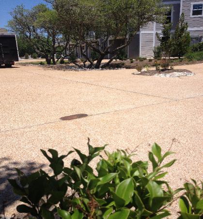 OBX concrete driveway